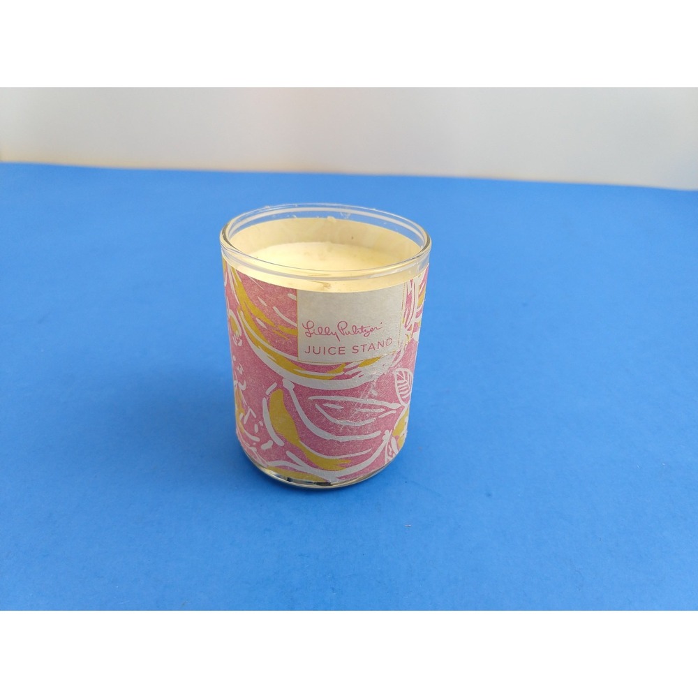 Lilly Pulitzer Juice Stand Aromatic Summer Beach Candle Jar